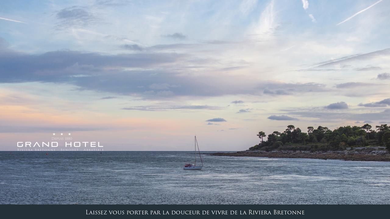 Grand Hôtel Bénodet Abbatiale Riviera Bretonne Buitenkant foto